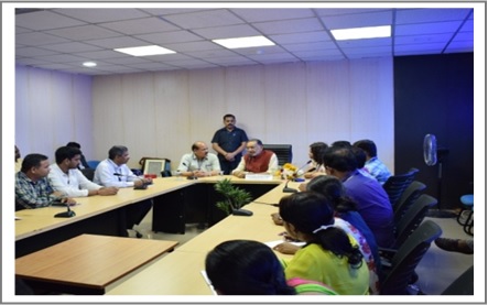 Image of Shri Radha Mohan Singh, Union Minister of Agriculture visited ICAR-CIWA 3