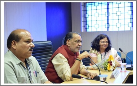 Image of Shri Radha Mohan Singh, Union Minister of Agriculture visited ICAR-CIWA 4