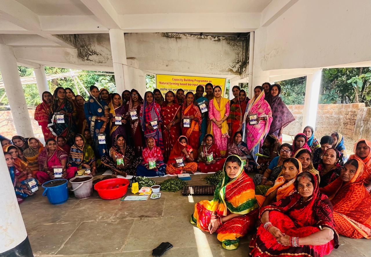 Image of Establishment of Women-led Bio-input Resource Production Unit