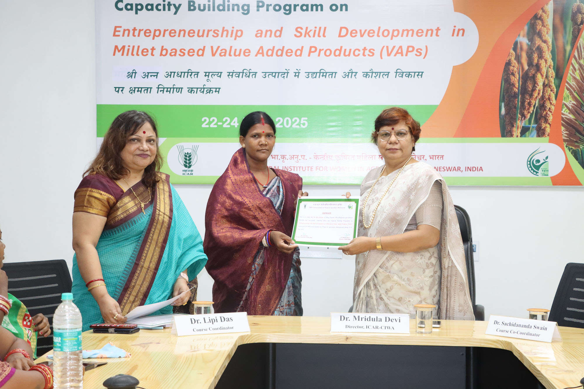 Image of Training on Entrepreneurship and Skill Development in Millet based Value Added Products
