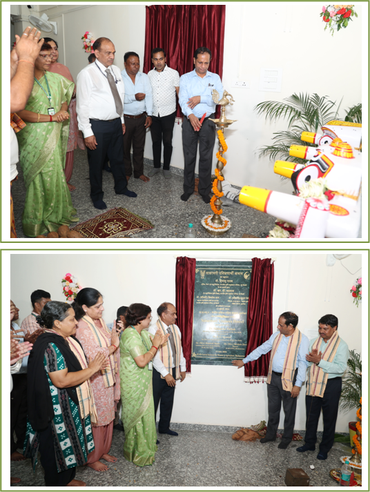 inaugurated Sabarmati Trainees hostel