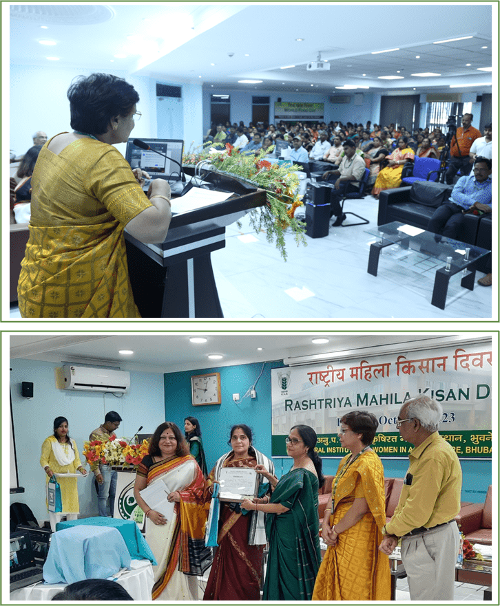 Image of Bhubaneswar celebrated Rashtriya Mahila Kisan Diwas 2