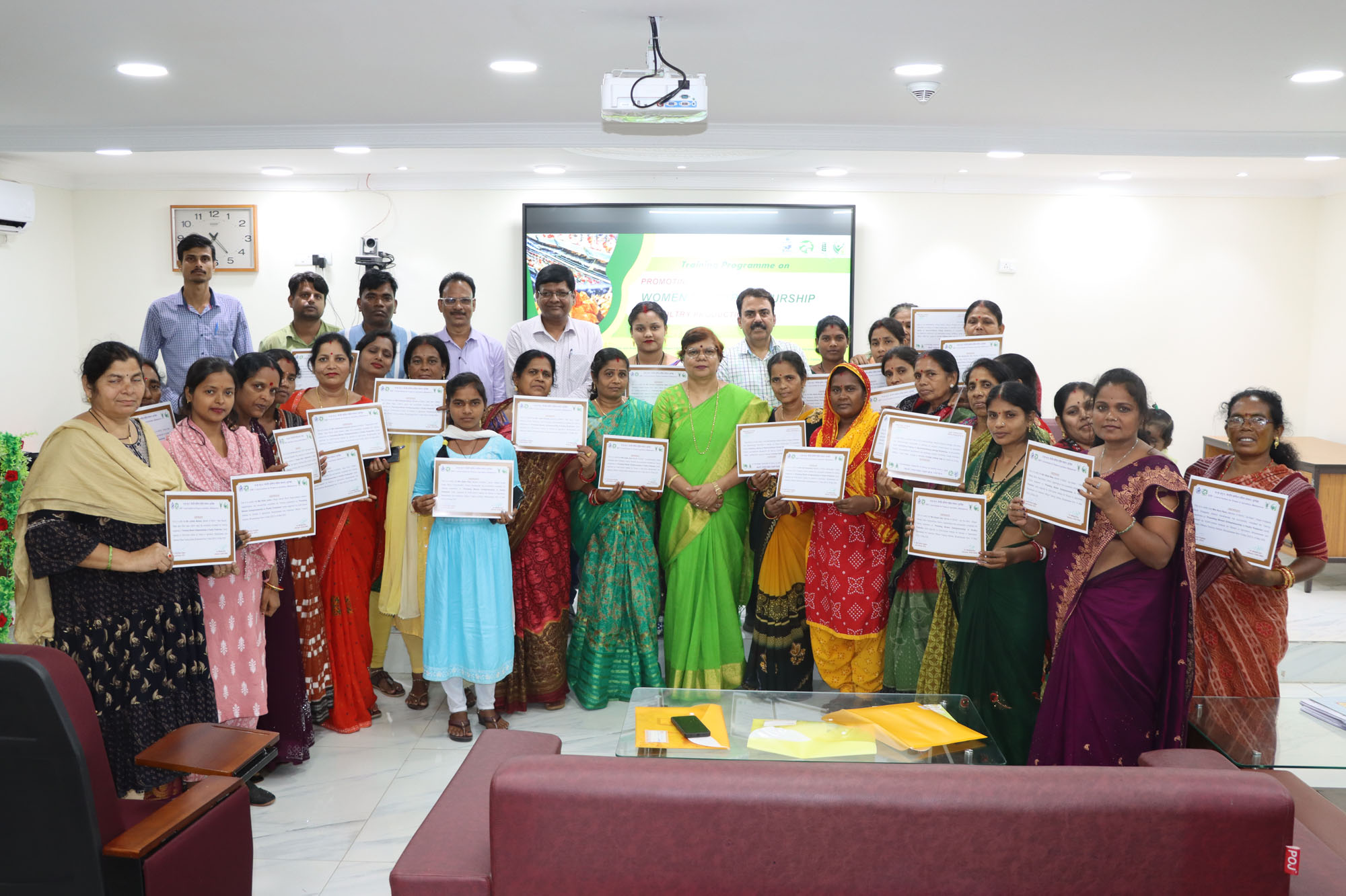 Image of Training on Promoting Women Entrepreneurship in Poultry Production