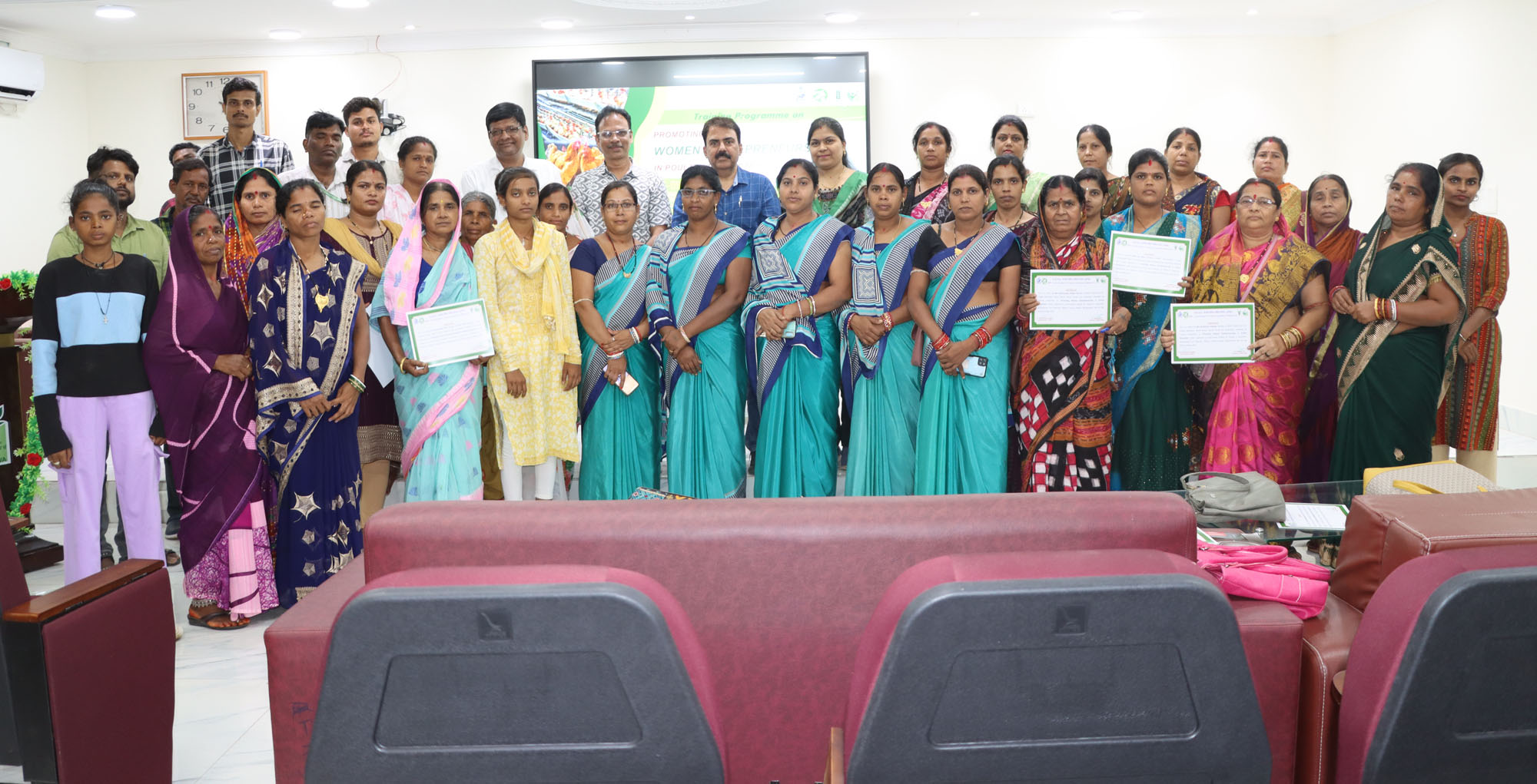 Image of Training on Promoting Women Entrepreneurship in Poultry Production