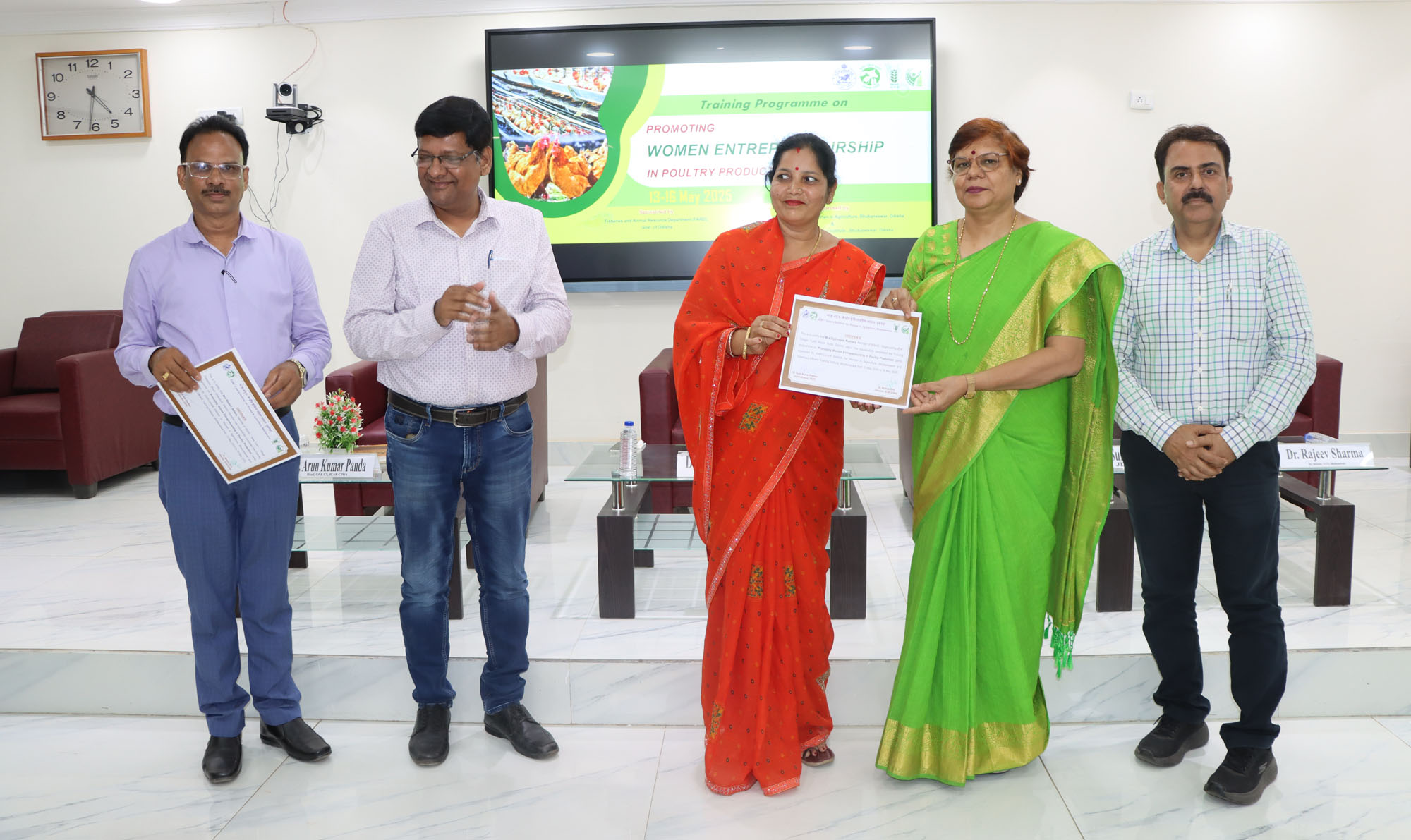 Image of Training on Promoting Women Entrepreneurship in Poultry Production