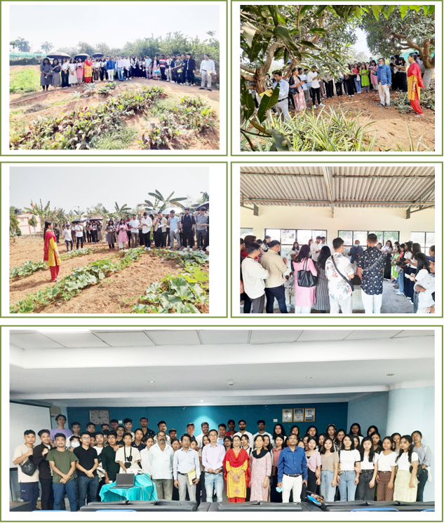 Image of Exposure visit of B. Sc. (Agriculture) students of Nagaland University