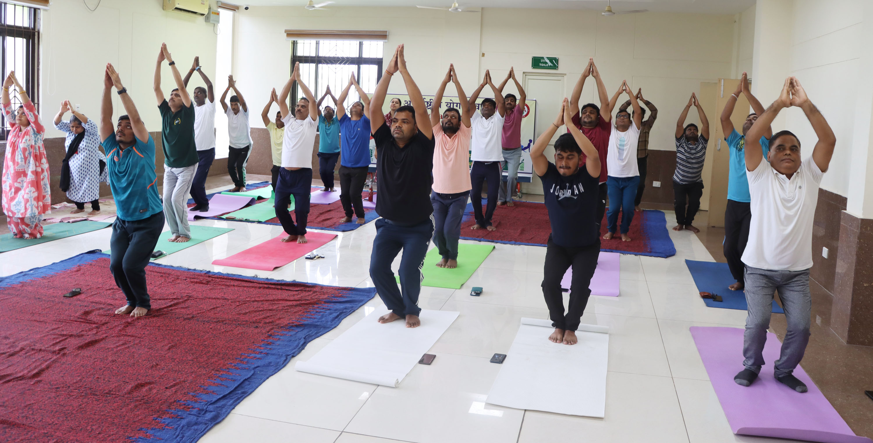 Image of International Day of Yoga Celebration at ICAR-CIWA