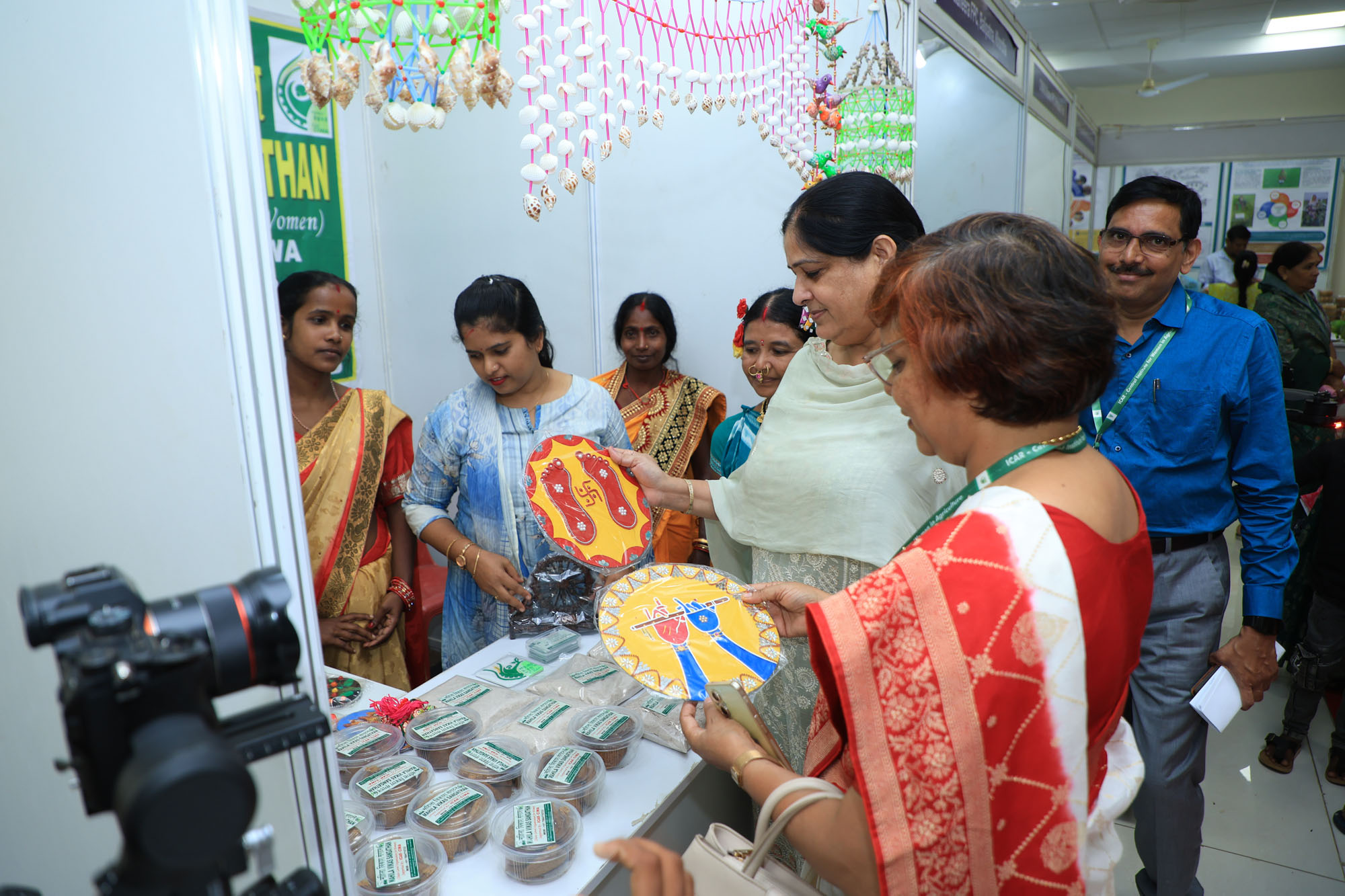 Image of Celebration of Rashtriya Mahila Kisan Diwas at ICAR-CIWA