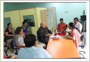 Image of Dr. M. S. Swaminathan visited ICAR-DRWA 2