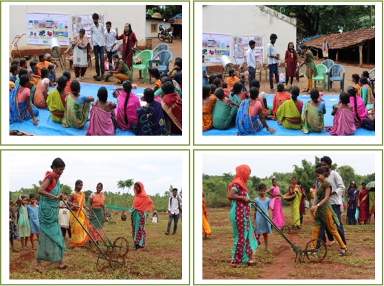 Image of Technology Demonstration of Tribal Women
