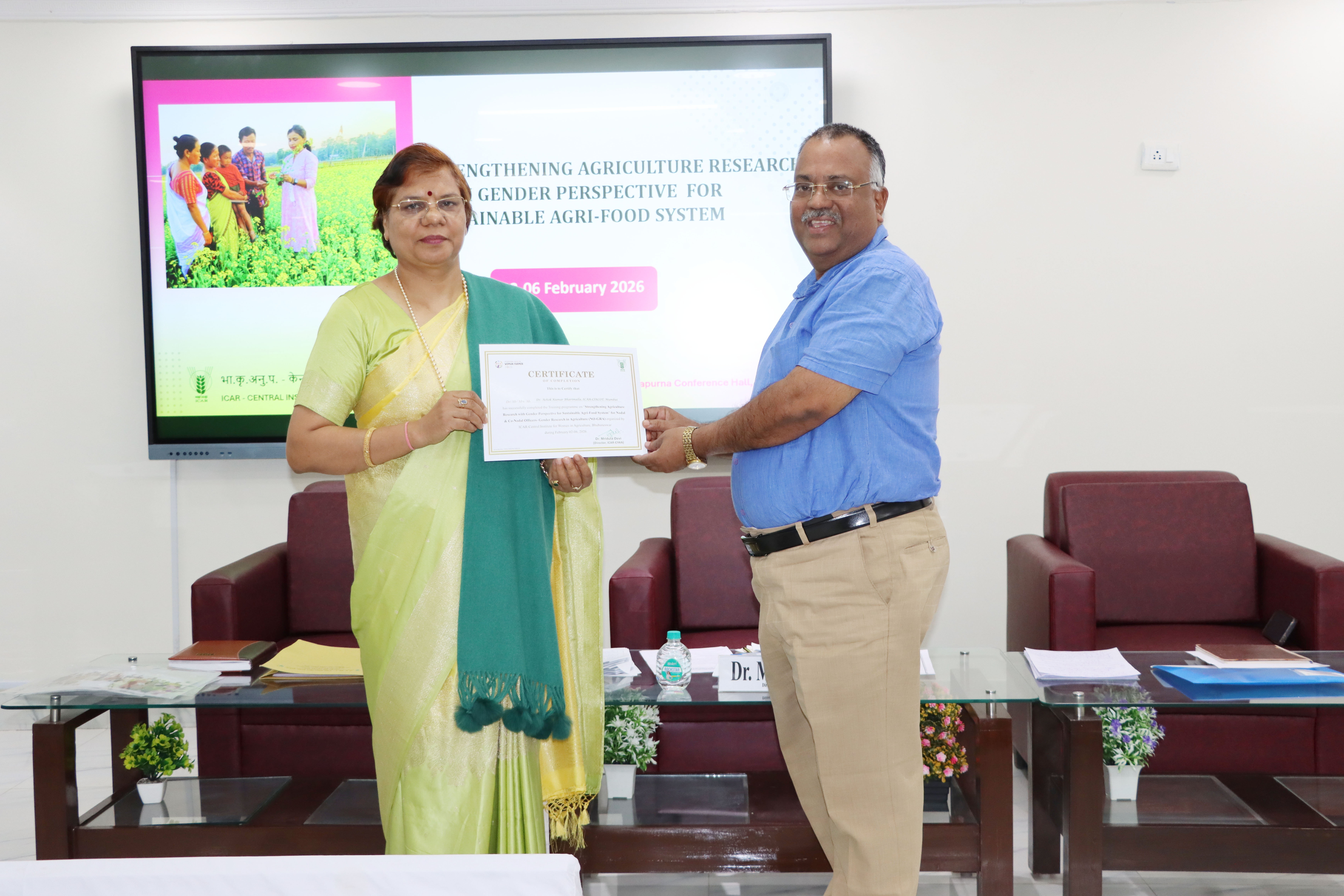 Image of Training Programme on Strengthening Agriculture Research with Gender Perspective
