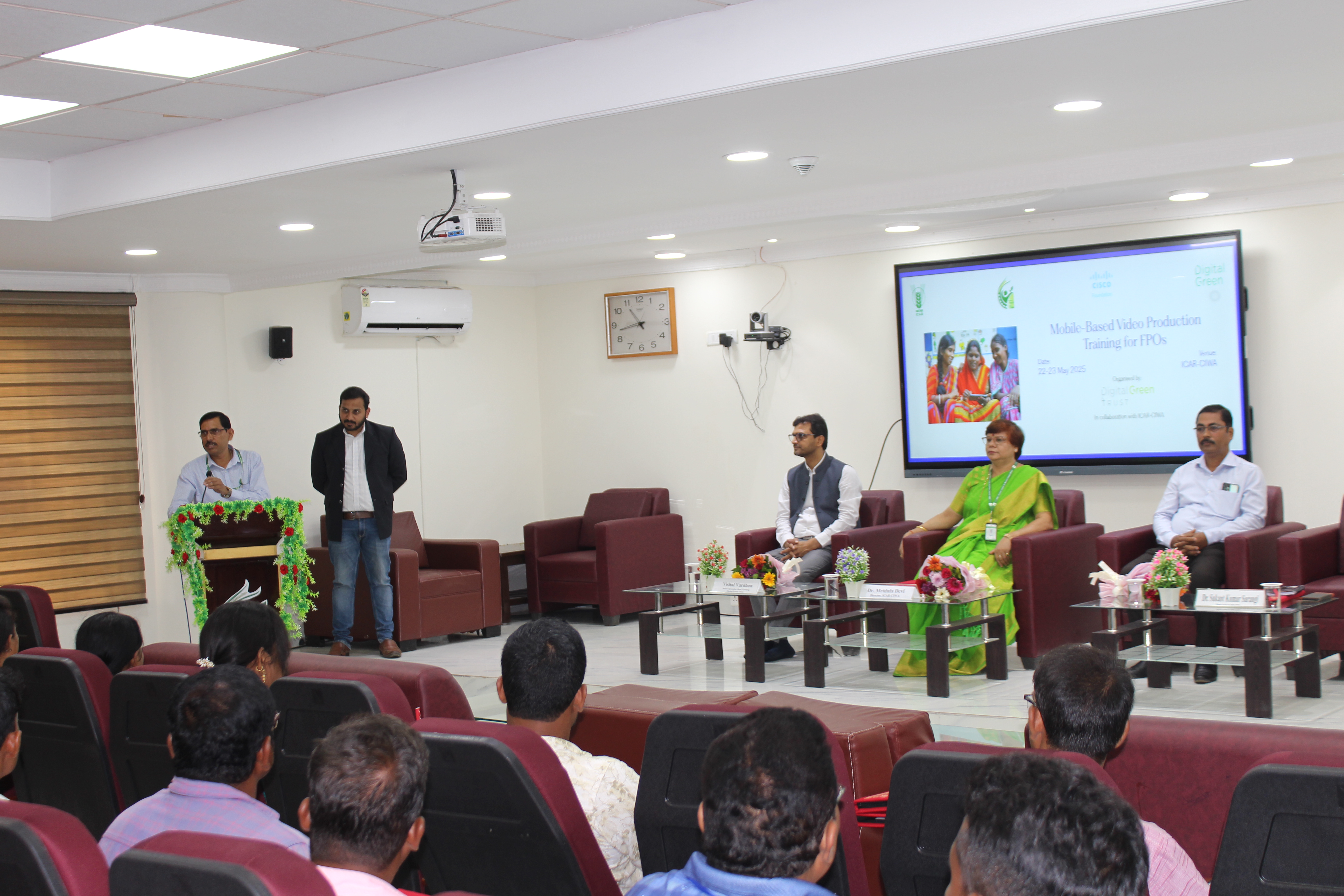 Image of Training Program on Mobile-Based Video Production at ICAR-CIWA
