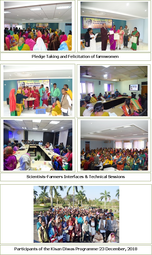 Kisan Diwas Celebrated at ICAR-CIWA 2 Image of Kisan Diwas Celebrated at ICAR-CIWA 2