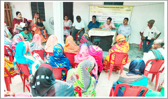 Image of Goat Farming and Animal Health camp under SCSP 2