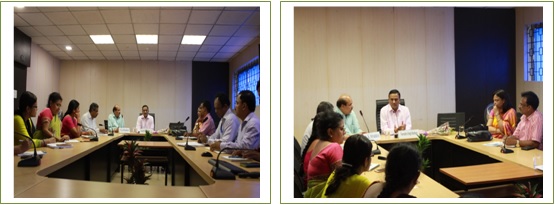 Image of Scientific Review by Hon'ble Deputy Director General