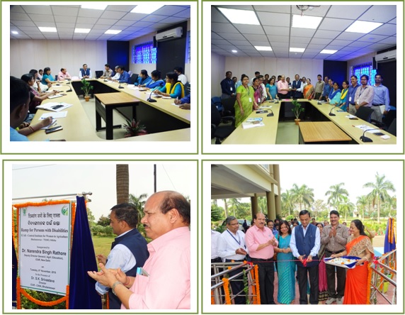 Image of Ramp constructed for differently abled persons