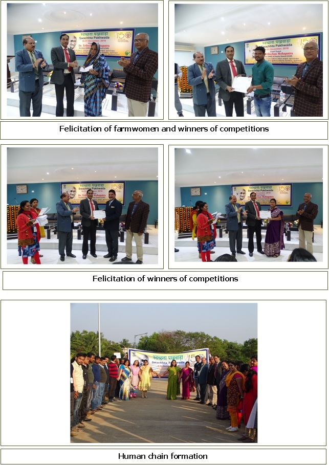 Image of Swachhta Pakhwada Celebrations at ICAR-CIWA 2