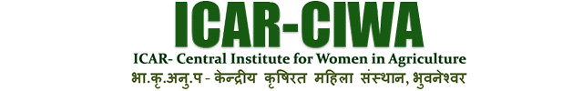 Logo of Official website of ICAR - Central institute of Women in Agriculture (ICAR-CIWA), Bhubaneshwar, Odisha, India